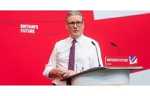 UK’s new Prime Minister Keir Starmer (in the picture) has promised a clean energy future to the denizens. (Photo Credit: The Labour Party)