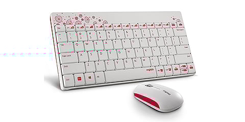 Rapoo Launches 8000 Wireless Mouse and Keyboard’ with 12 Months Battery life, for Rs. 1079/-