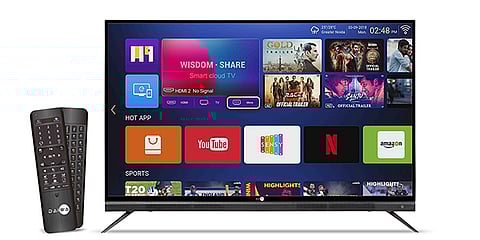 Daiwa Introduces 65inch 4K Ultra HD Quantum Luminit Smart LED TV for Rs. 66,990/-