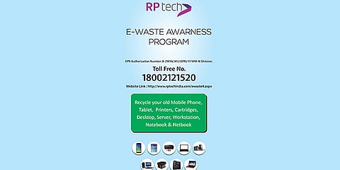 Go Green: RP tech India Opens 50 E-Waste Collection Centers Pan India