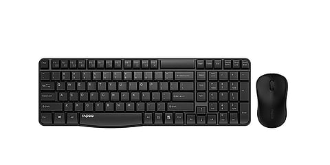 Rapoo Unveils ‘X1810 Wireless Keyboard and Optical Mouse Combo’ at Rs.1599/-