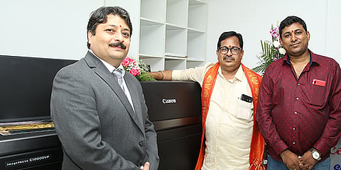 Canon India Installs its Flagship Machine imagePRESS C10000VP in Chennai