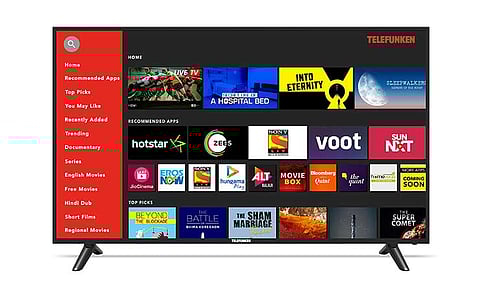 Telefunken Launches 49 and 55 inch 4K Ultra HD Smart TVs, Starting at Rs.26, 999