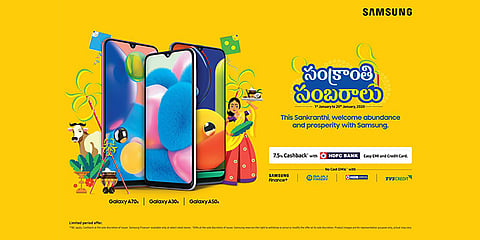 Enjoy Special Sankranti Offers on Galaxy A Series Smartphones in Andhra Pradesh and Telangana