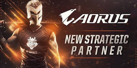 GIGABYTE AORUS and G2 Esports Expands Strategic Partnership