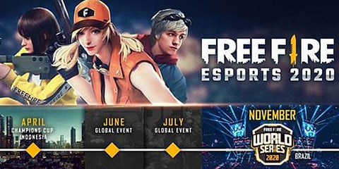 Free Fire Hosts its International Esports Tournaments in 2020