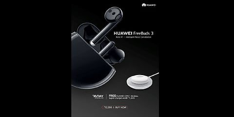 Huawei Freebuds 3 are Now Available in India Exclusively on Amazon