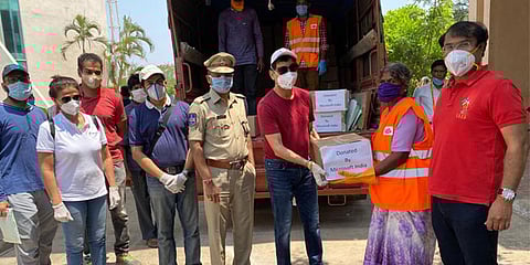 Cyberabad Police and SCSC Set up a “24×7 COVID-19 Control Room and Relief”