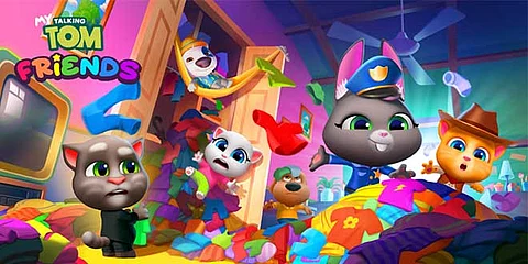 My Talking Tom Friends Virtual Pet Game by Outfit7 is Available Worldwide