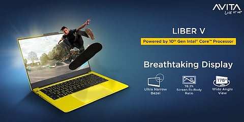 AVITA Launches Liber V Laptop with Intel Core 10th Generation Processor
