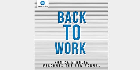 Konica Minolta Announces #BackToWork Campaign to Ensure Safe Work Environment for Everyone