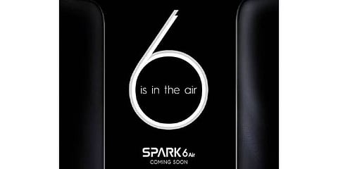 TECNO to Launch Its Latest Spark 6 Air Smartphone on 30th July