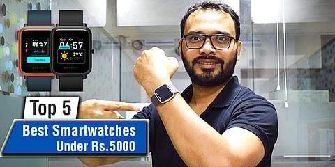 Top 5 Best Smartwatch Under 5k