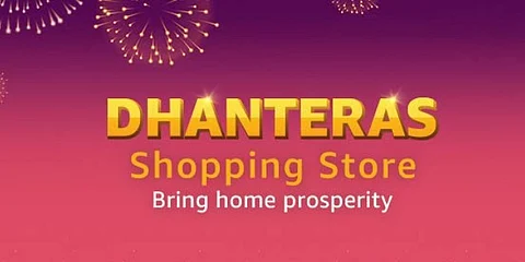 Amazon Launches its ‘Dhanteras Store’ with Wide Product Range