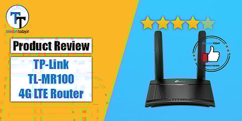 Product Review: TP-Link TL-MR100 4G LTE Router