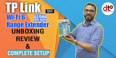 Tp-Link AX1500 Range Extender Unboxing and Review