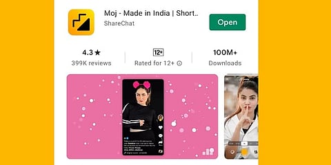 Short Video App Moj Crosses 100 Million Downloads