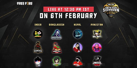 Garena Launches Free Fire South Asia Showdown: Battle of the Stars