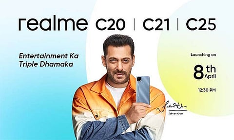 Realme To Launch Three New Smartphones In Its Flagship C Series On 8th April
