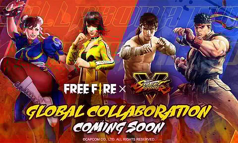 Free Fire to Add Street Fighter’s Ryu and Chun-Li