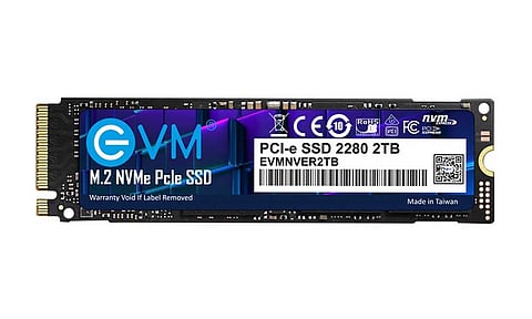 EVM Brings its Latest 2TB NVMe SSD in India
