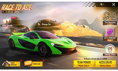 Free Fire and McLaren Crossover Event Now Live