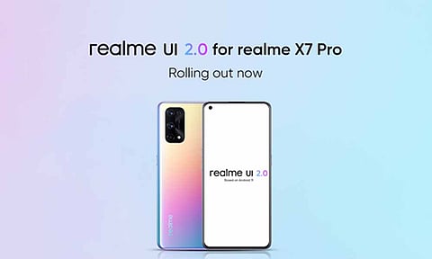Realme Begins Roll Out of Stable UI 2.0 Update for X7 Pro and Beta Version for C3