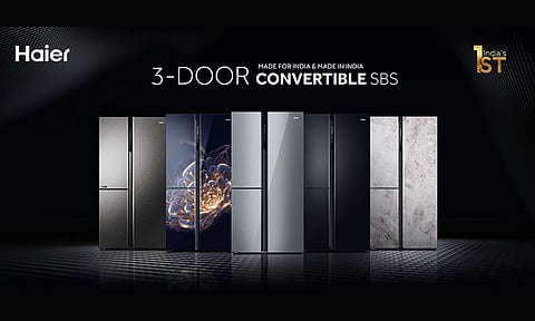 Haier’s New ‘Made in India’, 2&3 Door Convertible SBS Refrigerator Series Launched