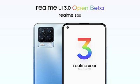 Realme Invites Applications for UI 3.0 Open Beta Version Update for Realme 8 Pro