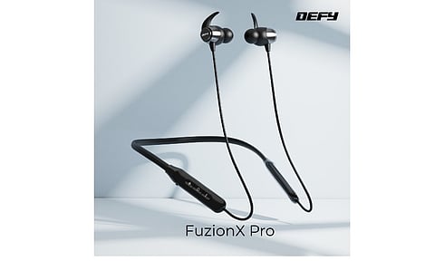 DEFY FuzionX Pro Wireless Neckband Launched with Stylish Design