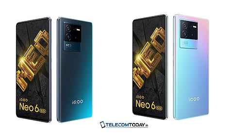 iQOO Neo 6 Smartphone Launched in India, Check Price