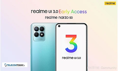 Realme Starts Rolling Out UI 3.0 Early Access Update for Narzo 50