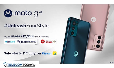 Moto G42 Smartphone with Android 12 Launched in India