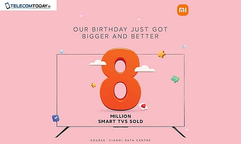 Xiaomi Sold Over 8 Million Smart TVs in India