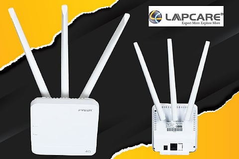 Lapcare Brings Innovative W-3 4G Wi-Fi Router with Leading Features