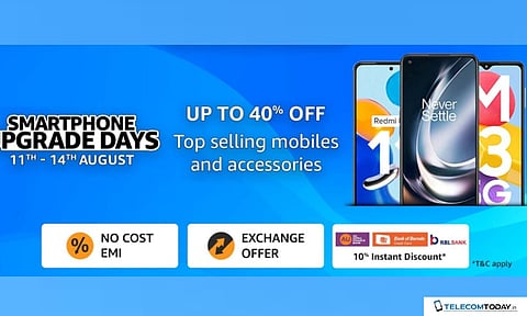 Enjoy Up to 40% Off on Smartphones During Amazon Smartphone Upgrade Days