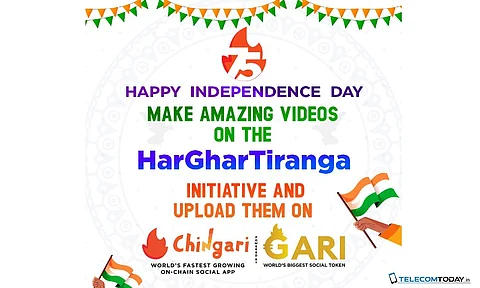 Chingari Encourages Users to Create Videos Celebrating India’s 75th Independence Day