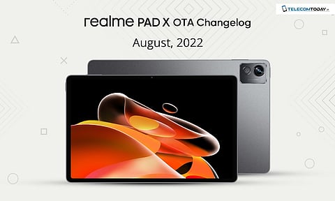 Realme PAD X Gets New OTA Changelog Update