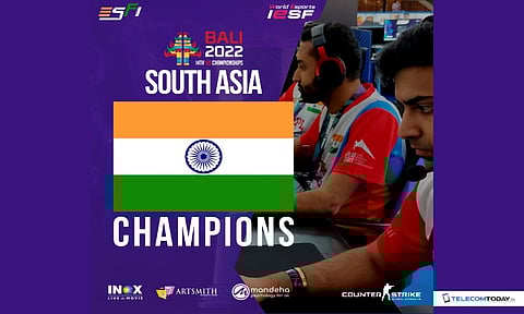 India Qualify for 14th World Esports Championships in CS:GO