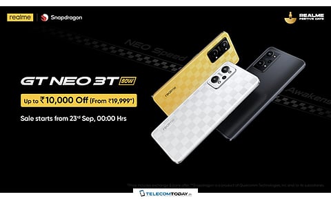 Grab Offers Up Rs. 10K on Realme GT NEO 3T