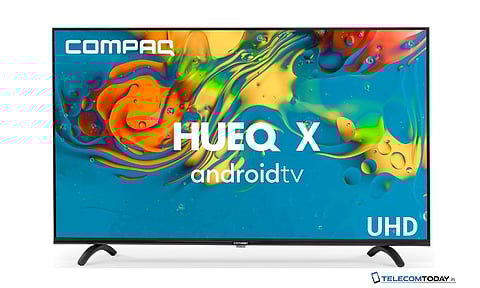 Get Ultimate Home Entertainment Experience with Compaq Ultra HD 4K LED Smart Android TV