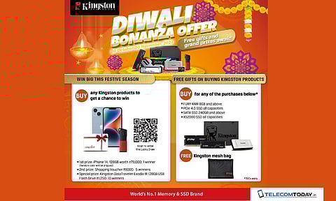 Gear up to Boost Your Festive Mood with Compelling Offers on Kingston Products