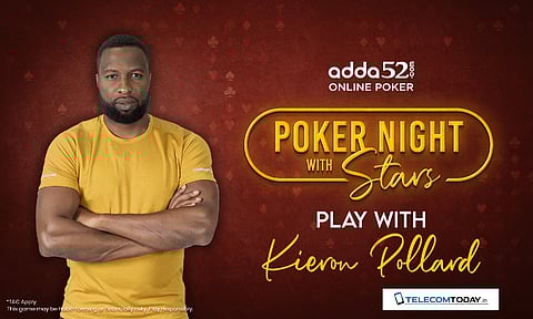 Adda52 Welcomes Popular Cricketer Kieron Pollard for ‘Poker Night with Stars’ Series