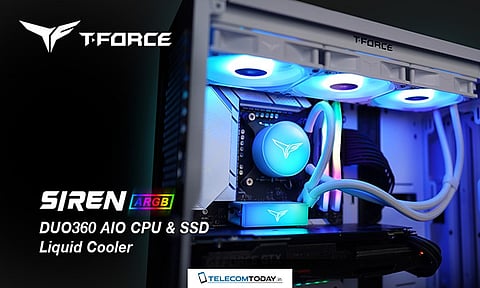 T-FORCE SIREN DUO360 ARGB CPU & SSD AIO Liquid Cooler Launched