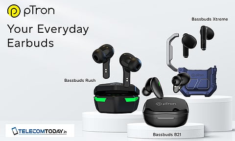 pTron Brings Three New TWS Earbuds for Bass-rich Music