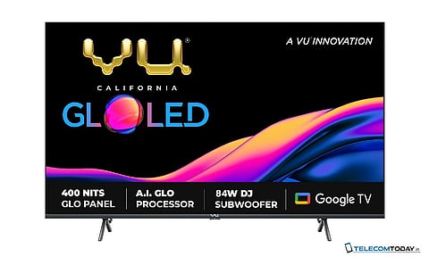 Enjoy Theatre Like Experience at Home with New Vu 43-inch GloLED TV