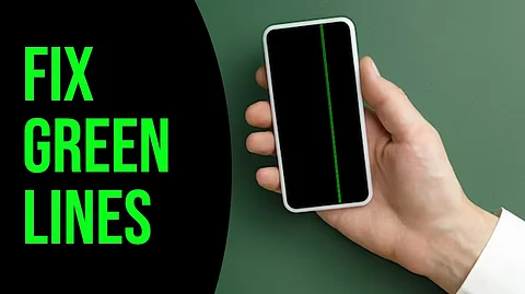 Green Line Issue on Phone Screen! Why it Happens & How to Solve It?