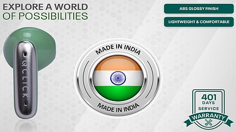 Q Click Blues 1 TWS Earbuds Launched