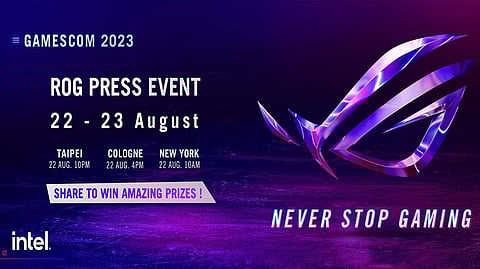 ASUS ROG to Launch Exciting Gaming Products During Gamescom 2023