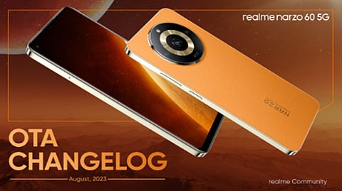 Realme Releases New OTA Changelog Update